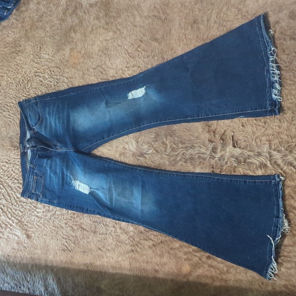 Lucky & blessed wide leg jean - Picture 4 of 9